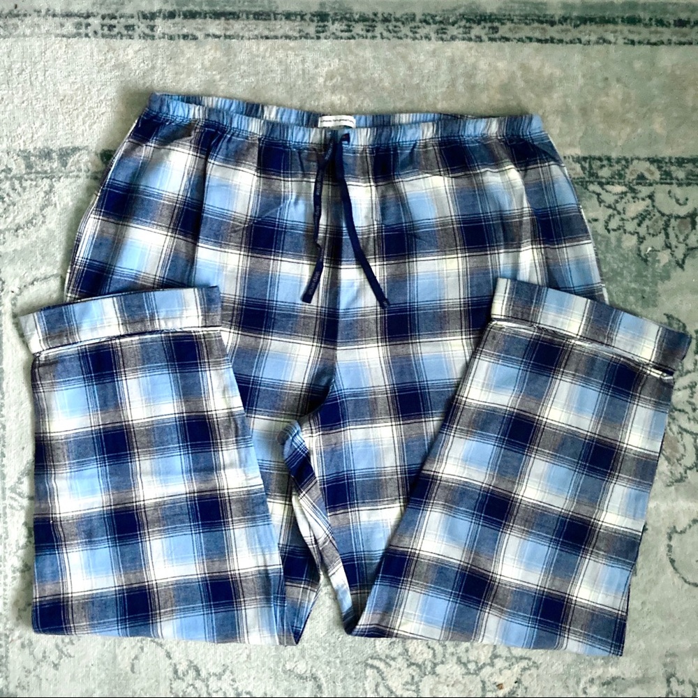 NWOT Sleep Sense Portuguese Flannel Pajama Bottoms Womens Plus Size 1X